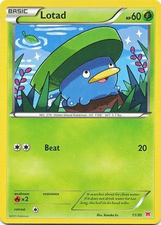 Lotad #01 Card Front