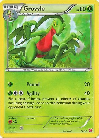 Grovyle #01 Card Front