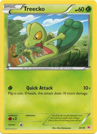 Treecko #02 Card Front