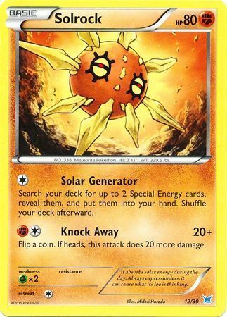 Solrock #01 Card Front