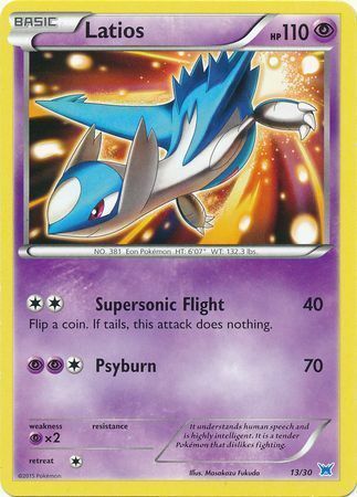 Latios Card Front