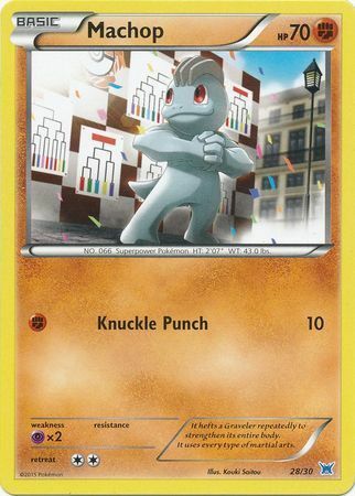 Machop #02 Card Front
