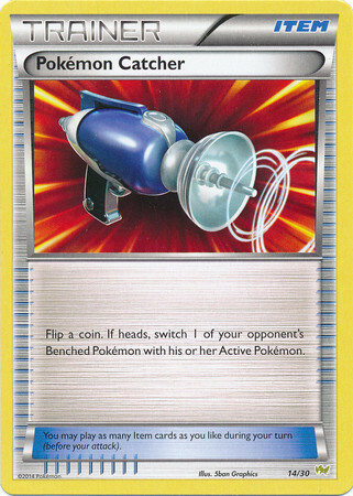 Pokémon Catcher Card Front