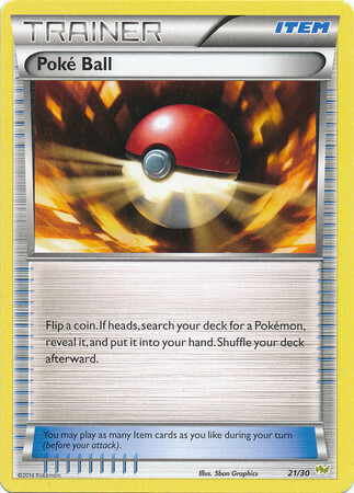 Poké Ball Card Front