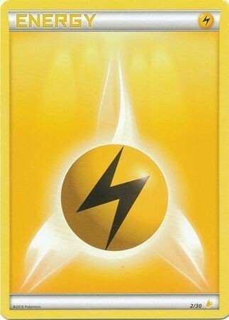 Lightning Energy Card Front