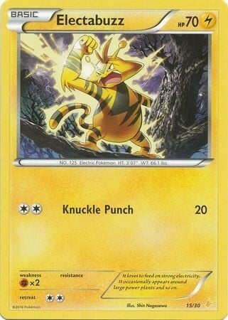 Electabuzz #15 Card Front