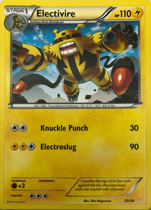 Electivire #25 Card Front