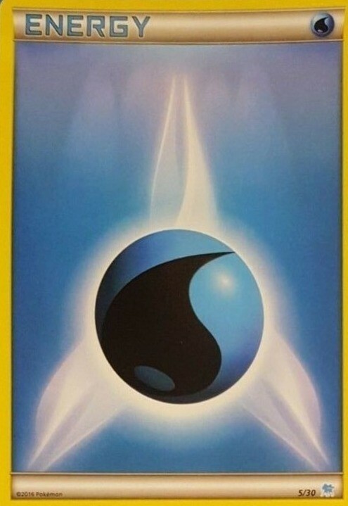 Water Energy Card Front