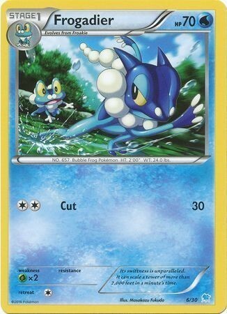 Frogadier #6 Card Front