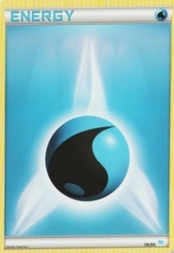 Water Energy Card Front