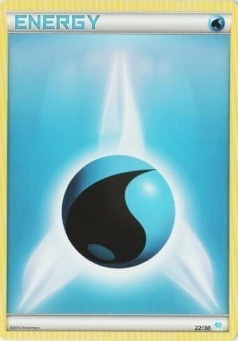 Water Energy Card Front