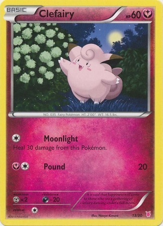 Clefairy #1 Card Front