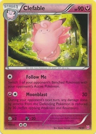 Clefable #1 Card Front