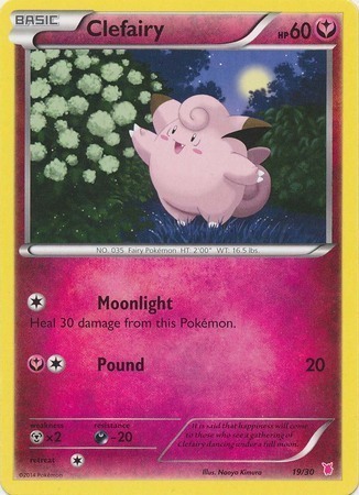 Clefairy Card Front