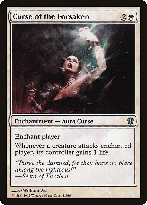 Curse of the Forsaken Card Front