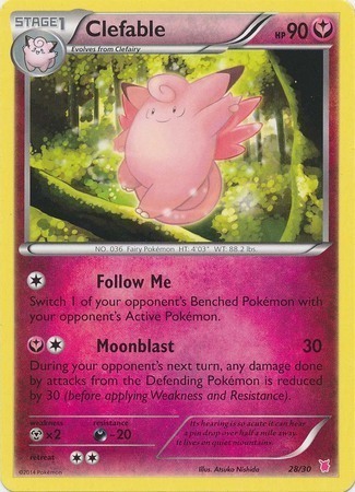 Clefable #2 Card Front