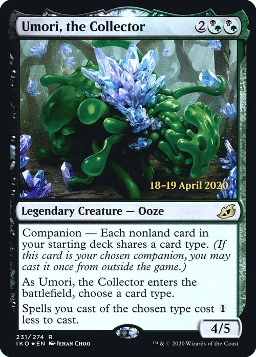 Umori, the Collector Card Front