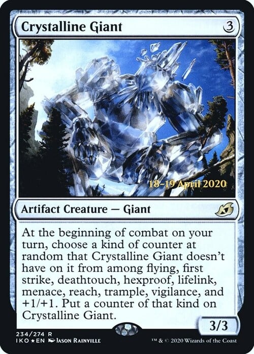 Crystalline Giant Card Front
