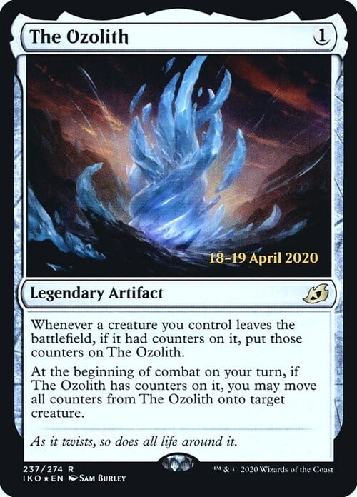 The Ozolith Card Front