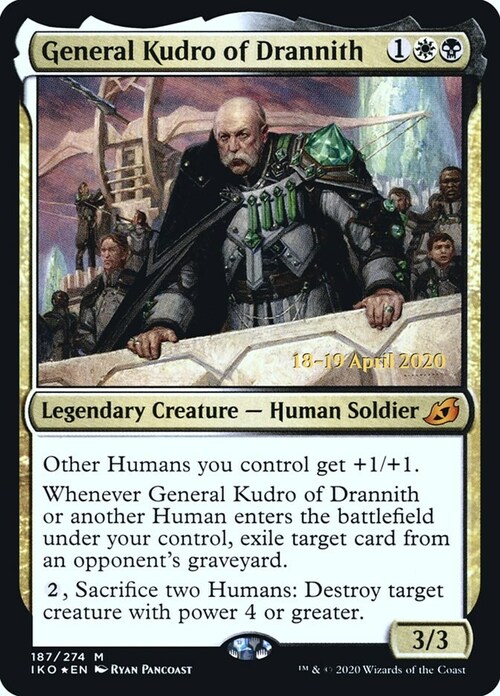 Generale Kudro di Drannith Card Front