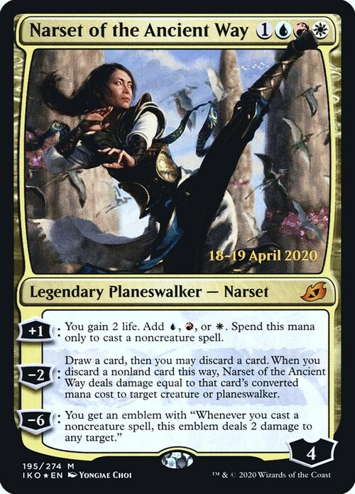 Narset of the Ancient Way Card Front