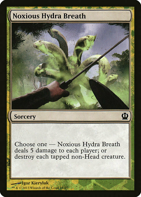 Noxious Hydra Breath Card Front