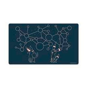 Espeon & Umbreon Starry Constellations Playmat