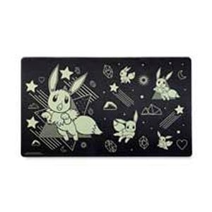 Eevee cant wait Black Playmat