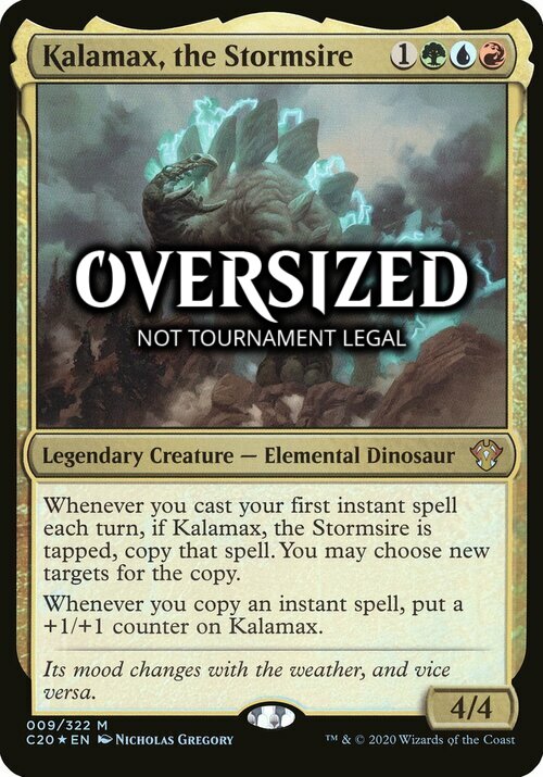 Kalamax, Progenitore delle Tempeste Card Front