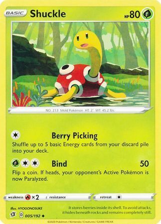 Shuckle Card Front