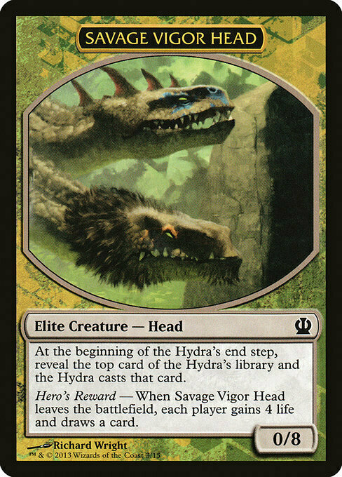 Savage Vigor Head Card Front