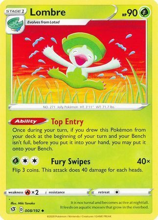 Lombre [Top Entry | Fury Swipes] Card Front