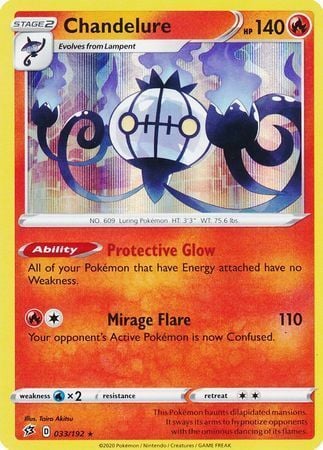 Chandelure [Protective Glow | Mirage Flare] Frente