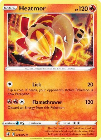 Heatmor [Lick | Flamethrower] Frente