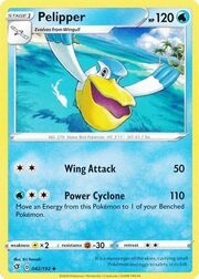 Pelipper [Wing Attack | Power Cyclone]