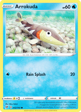 Arrokuda [Rain Splash] Card Front