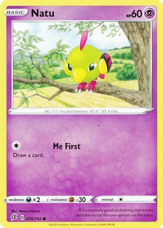 Natu [Me First] Card Front