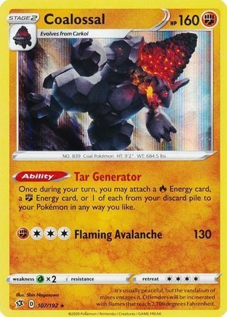Coalossal Card Front