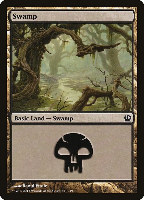 Swamp Card Front