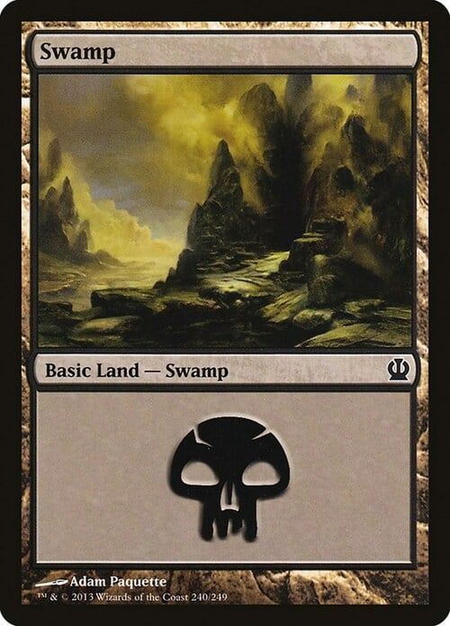 Swamp Card Front