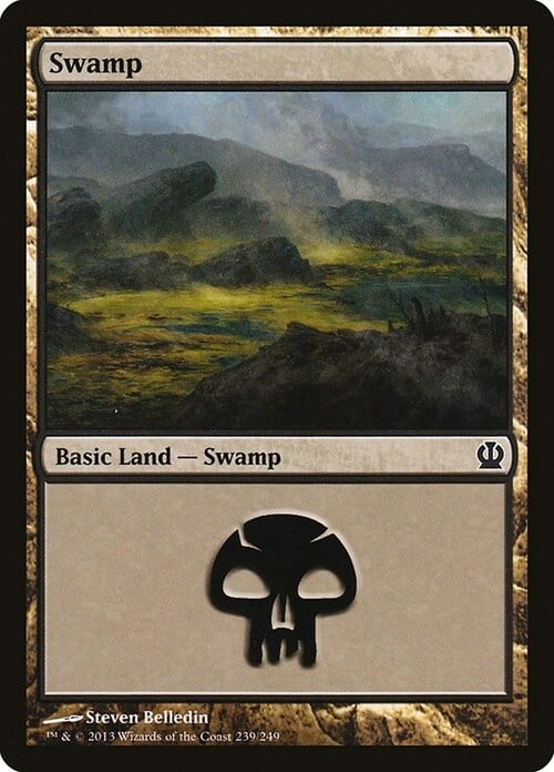 Swamp Card Front
