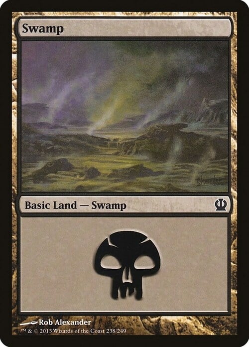 Swamp Card Front