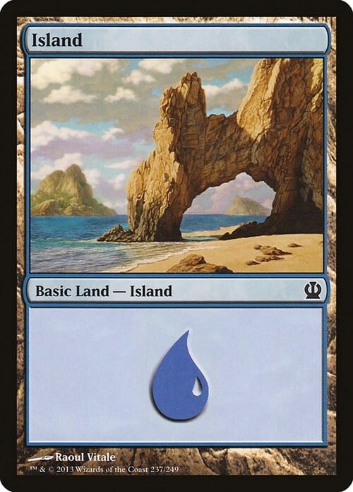 Island Card Front