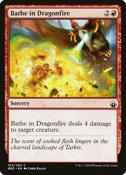 Bathe in Dragonfire Card Front