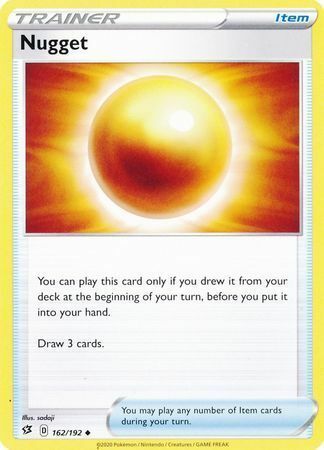 Rebel Clash Nugget 162/192-4 Card LOT Pokemon NM/M 