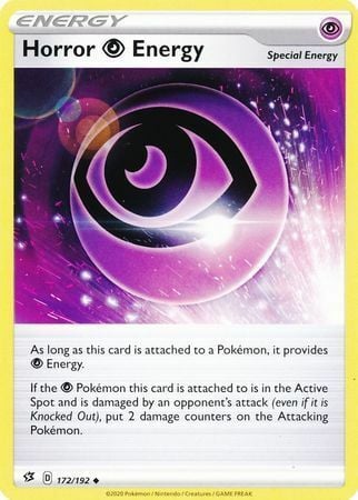 Energia [P] Orrore Card Front