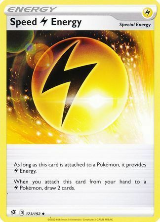 Speed (L) Energy Card Front