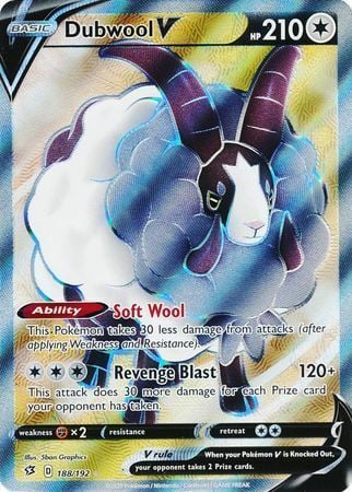 Dubwool V [Soft Wool | Revenge Blast] Card Front
