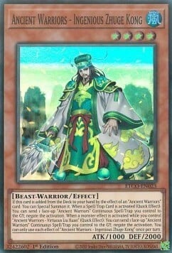 Ancient Warriors - Ingenious Zhuge Kong Card Front