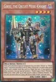 Girsu, the Orcust Mekk-Knight · Secret Rare 024sec